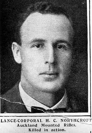 Portrait of Lance Corporal Harry  Cuthbert Northcroft