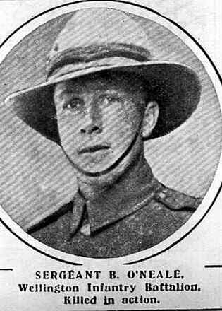 Portrait of Serjeant Arthur Bolton O'neale