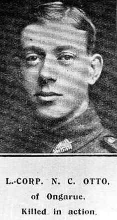 Portrait of Lance Corporal Norman Charles Otto