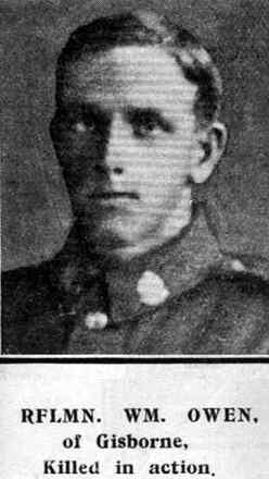 Portrait of Rifleman William Joseph Owen