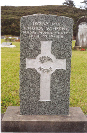 Portrait of Private Enoka William Pene