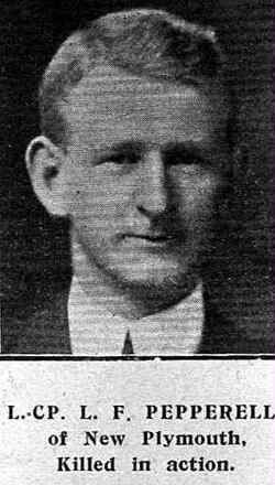 Portrait of Rifleman Lawry Francis Pepperell