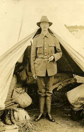 Portrait of Private Arthur Theodore Perry