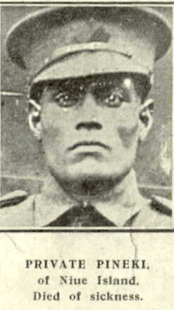 Portrait of Private Asu Pineki