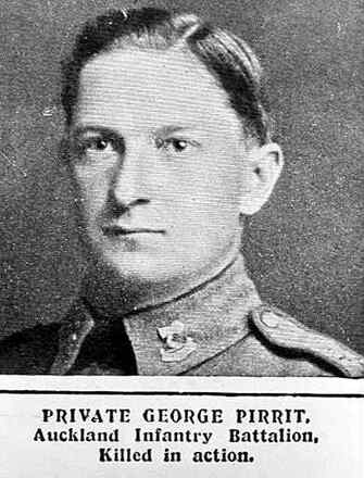 Portrait of Private George Pirrit