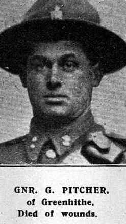 Portrait of Gunner George Pitcher