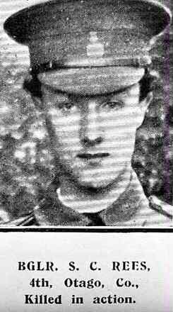 Portrait of Private Sydney Charles Rees