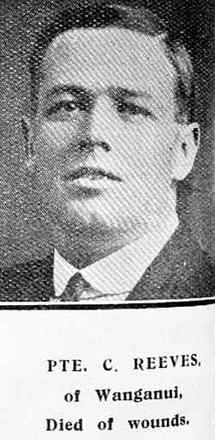 Portrait of Private Charles Reeves