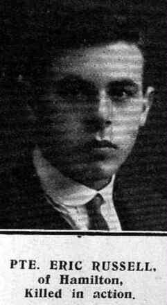 Portrait of Serjeant Eric Russell