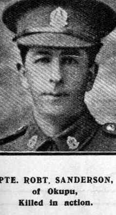 Portrait of Private Robert Sanderson