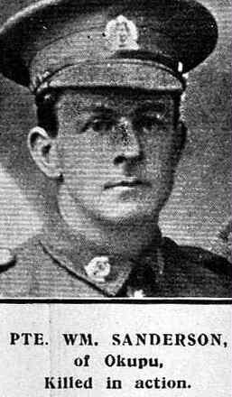 Portrait of Private William Sanderson