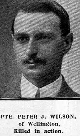 Portrait of Private Peter Jenkins Wilson