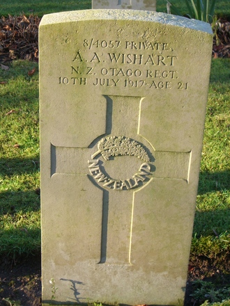 Portrait of Private Andrew Anderson Wishart