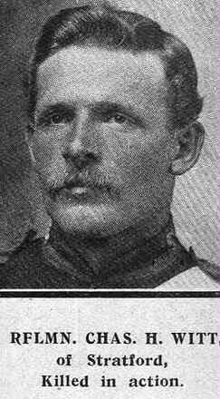 Portrait of Rifleman Charles Henry Witt