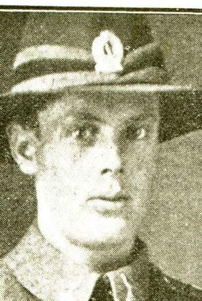 Portrait of Private Joseph Edward Wood