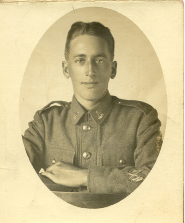 Portrait of Private Frederick James Woolford