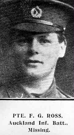 Portrait of Private Frank George Ross