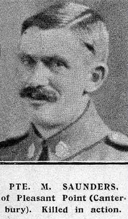 Portrait of Private Mark Saunders