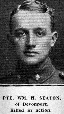 Portrait of Private William Haigh Seaton