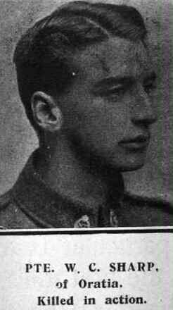 Portrait of Private William Campbell Sharp