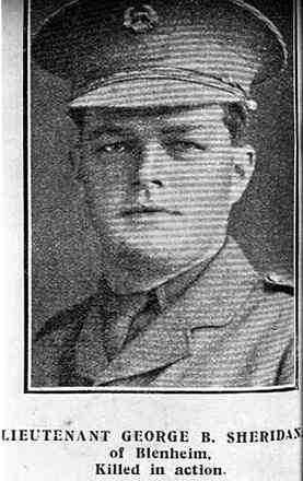 Portrait of Second Lieutenant George Byford Sheridan