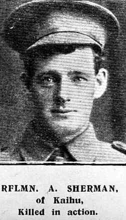 Portrait of Private Arthur Sherman