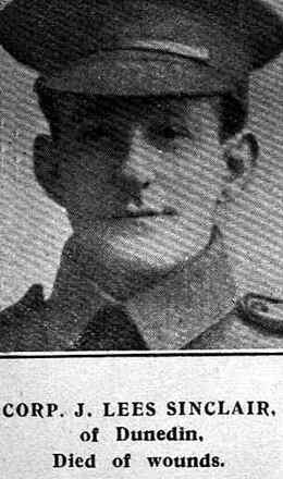 Portrait of 2nd Corporal James Lees Sinclair