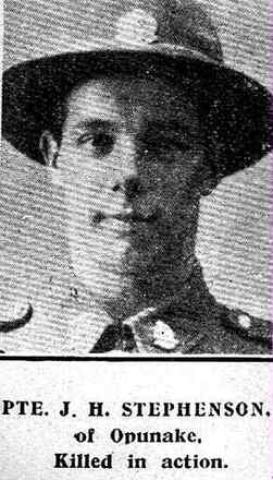 Portrait of Private Joseph Henry Stephenson