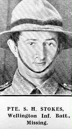 Portrait of Private Sydney Herbert Stokes