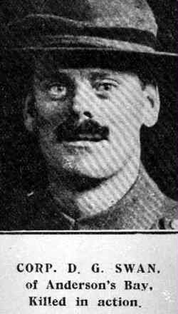Portrait of Serjeant David Gordon Swan