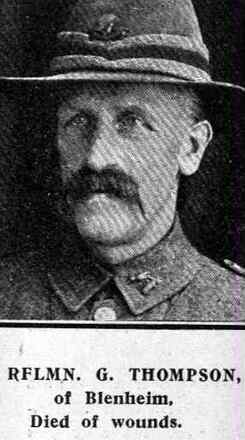 Portrait of Rifleman George Thompson