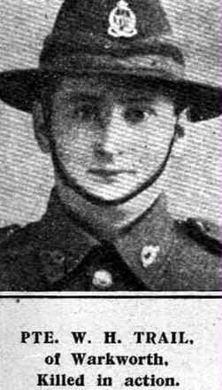 Portrait of Rifleman William Henry Trail