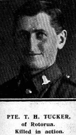 Portrait of Private Thomas Henry Tucker