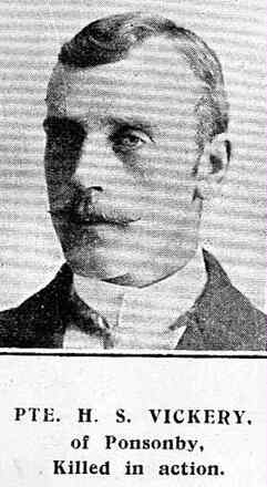 Portrait of Private Harry Stevens Vickery