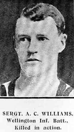 Portrait of Serjeant Arthur Charles Williams