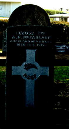 Portrait of Trooper Archibald N. Mcfarlane