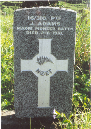 Portrait of Private James Adams