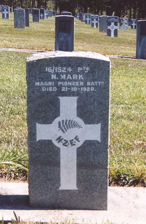 Portrait of Private Ned Mark