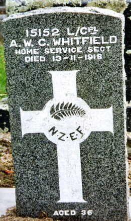 Portrait of Lance Corporal Angus William Cree Whitfield