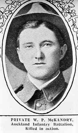 Portrait of Private William Patrick Mckandry