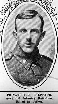 Portrait of Private Edgar Francis Sheppard