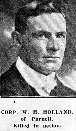 Portrait of Lance Corporal William Henry Holland