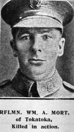 Portrait of Rifleman William Albert Mort