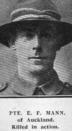 Portrait of Private Eugene Felix Mann