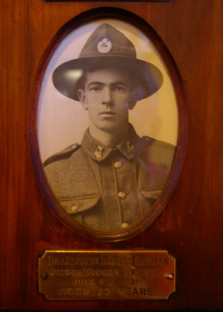 Portrait of Private Reuben Flaxman
