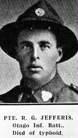 Portrait of Private Rowland Gordon Jefferis