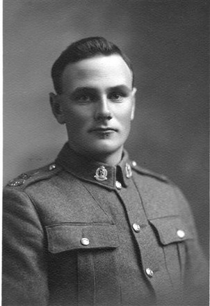 Portrait of Rifleman Frederick Percy Williams