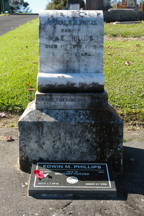 Portrait of Corporal Edwin Matthew Phillips