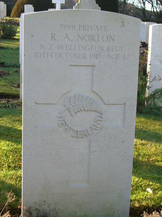 Portrait of Private Robert Arthur Norton