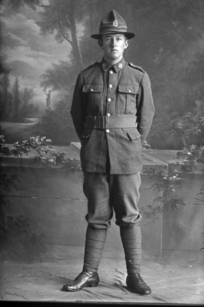 Portrait of Private Alexander Harold Maxwell